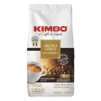 KIMBO Aroma Gold 100% Arabica, 1000g v zrnju